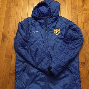 Nike rain jacket “Gateway FC” logo on left chest